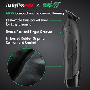 BaBylissPRO® x Tomb45® Tondeuse de finition à chargement sans fil, , hi-res